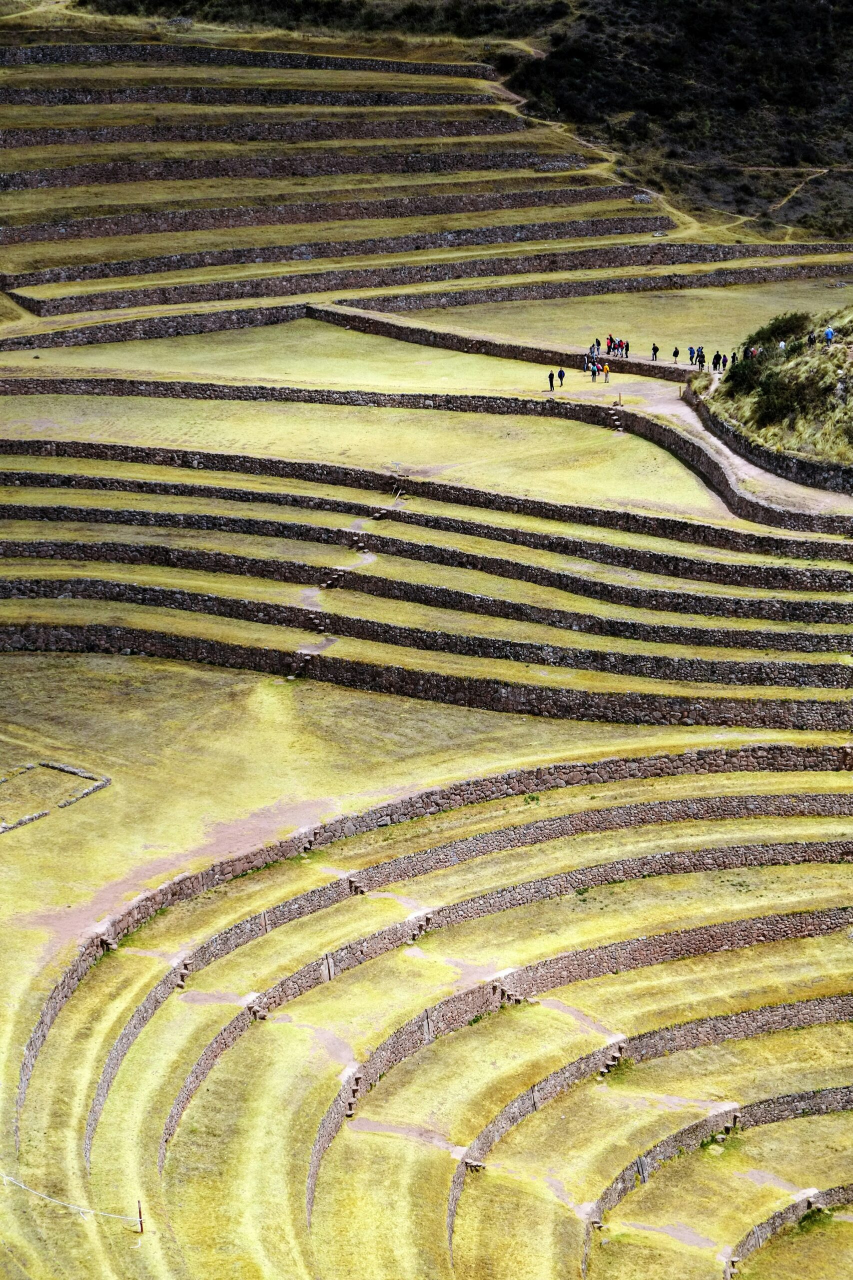 Dramatic Andes mountain landscape in Peru's Sacred Valley